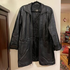 Buttery soft REAL LEATHER coat